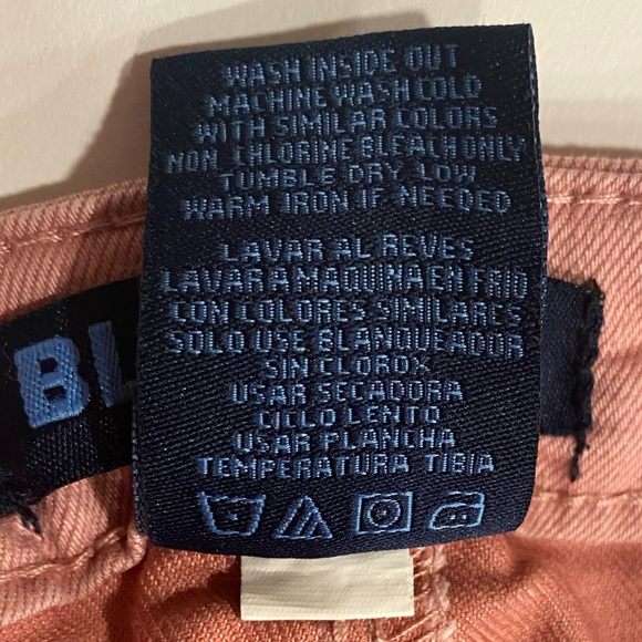 Blue Spice Distressed Jegging’s Skinny jeans rose pink Girls Size 10 - Picture 8 of 8